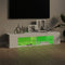 vidaXL - Tv-meubel - met - LED-verlichting - 135x39x30 - cm - wit