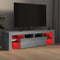 vidaXL - Tv-meubel - met - LED-verlichting - 140x36,5x40 - cm - grijs - sonoma - eiken