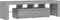 vidaXL - Tv-meubel - met - LED-verlichting - 140x36,5x40 - cm - grijs - sonoma - eiken