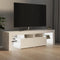 vidaXL - Tv-meubel - met - LED-verlichting - 140x36,5x40 - cm - hoogglans - wit