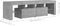 vidaXL - Tv-meubel - met - LED-verlichting - 140x36,5x40 - cm - betongrijs
