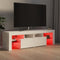 vidaXL - Tv-meubel - met - LED-verlichting - 140x36,5x40 - cm - hoogglans - wit