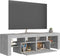 vidaXL - Tv-meubel - met - LED-verlichting - 140x36,5x40 - cm - betongrijs
