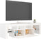 vidaXL - Tv-meubel - met - LED-verlichting - 140x36,5x40 - cm - hoogglans - wit