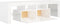 vidaXL - Tv-meubel - met - LED-verlichting - 140x36,5x40 - cm - hoogglans - wit
