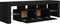 vidaXL - Tv-meubel - met - LED-verlichting - 140x36,5x40 - cm - zwart
