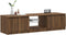 vidaXL - Tv-meubel - met - LED-verlichting - 140x40x35,5 - cm - bruin - eikenkleur