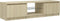 vidaXL - Tv-meubel - met - LED-verlichting - 140x40x35,5 - cm - sonoma - eikenkleur
