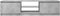 vidaXL - Tv-meubel - met - LED-verlichting - 140x40x35,5 - cm - betongrijs