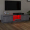 vidaXL - Tv-meubel - met - LED-verlichting - 140x40x35,5 - cm - betongrijs