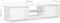 vidaXL - Tv-meubel - met - LED-verlichting - 140x40x35,5 - cm - hoogglans - wit