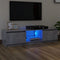 vidaXL - Tv-meubel - met - LED-verlichting - 140x40x35,5 - cm - betongrijs
