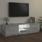 vidaXL - Tv-meubel - met - LED-verlichting - 140x40x35,5 - cm - betongrijs