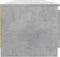 vidaXL - Tv-meubel - met - LED-verlichting - 140x40x35,5 - cm - betongrijs