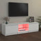 vidaXL - Tv-meubel - met - LED-verlichting - 140x40x35,5 - cm - wit