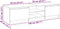 vidaXL - Tv-meubel - met - LED-verlichting - 140x40x35,5 - cm - wit
