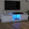 vidaXL - Tv-meubel - met - LED-verlichting - 140x40x35,5 - cm - wit