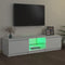 vidaXL - Tv-meubel - met - LED-verlichting - 140x40x35,5 - cm - wit