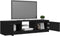 vidaXL - Tv-meubel - met - LED-verlichting - 140x40x35,5 - cm - zwart