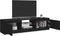 vidaXL - Tv-meubel - met - LED-verlichting - 140x40x35,5 - cm - zwart