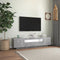 vidaXL - Tv-meubel - met - LED-verlichting - 160x35x40 - cm - betongrijs