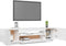 vidaXL - Tv-meubel - met - LED-verlichting - 160x35x40 - cm - hoogglans - wit