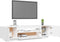 vidaXL - Tv-meubel - met - LED-verlichting - 160x35x40 - cm - wit