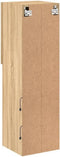vidaXL - Tv-meubel - met - LED-verlichting - 30,5x30x102 - cm - sonoma - eikenkleur