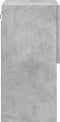 vidaXL - Tv-meubel - met - LED-verlichting - 30,5x30x60 - cm - betongrijs