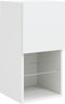 vidaXL - Tv-meubel - met - LED-verlichting - 30,5x30x60 - cm - wit