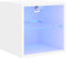 vidaXL - Tv-meubel - met - LED-verlichting - 30x28,5x30 - cm - wit