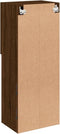 vidaXL - Tv-meubel - met - LED-verlichting - 40,5x30x102 - cm - bruin - eikenkleur