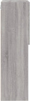 vidaXL - Tv-meubel - met - LED-verlichting - 40,5x30x102 - cm - grijs - sonoma - eiken