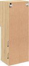 vidaXL - Tv-meubel - met - LED-verlichting - 40,5x30x102 - cm - sonoma - eikenkleur