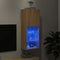 vidaXL - Tv-meubel - met - LED-verlichting - 40,5x30x102 - cm - sonoma - eikenkleur