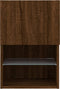 vidaXL - Tv-meubel - met - LED-verlichting - 40,5x30x60 - cm - bruin - eikenkleur