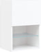 vidaXL - Tv-meubel - met - LED-verlichting - 40,5x30x60 - cm - wit