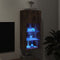 vidaXL - Tv-meubel - met - LED-verlichting - 40,5x30x90 - cm - gerookt - eikenkleur