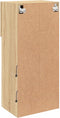 vidaXL - Tv-meubel - met - LED-verlichting - 40,5x30x90 - cm - sonoma - eikenkleurig