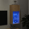 vidaXL - Tv-meubel - met - LED-verlichting - 40,5x30x90 - cm - sonoma - eikenkleurig