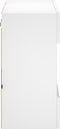 vidaXL - Tv-meubel - met - LED-verlichting - 58,5x30x60,5 - cm - wit