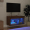 vidaXL - Tv-meubel - met - LED-verlichting - 60x30x30 - cm - bruin - eikenkleur