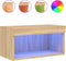vidaXL - Tv-meubel - met - LED-verlichting - 60x30x30 - cm - sonoma - eikenkleurig