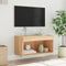 vidaXL - Tv-meubel - met - LED-verlichting - 60x30x30 - cm - sonoma - eikenkleurig