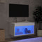 vidaXL - Tv-meubel - met - LED-verlichting - 60x30x30 - cm - wit