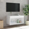 vidaXL - Tv-meubel - met - LED-verlichting - 60x30x30 - cm - wit