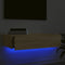 vidaXL - Tv-meubel - met - LED-verlichting - 60x35x15,5 - cm - sonoma - eikenkleurig