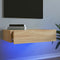 vidaXL - Tv-meubel - met - LED-verlichting - 60x35x15,5 - cm - sonoma - eikenkleurig