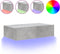 vidaXL - Tv-meubel - met - LED-verlichting - 60x35x15,5 - cm - betongrijs