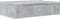 vidaXL - Tv-meubel - met - LED-verlichting - 60x35x15,5 - cm - betongrijs